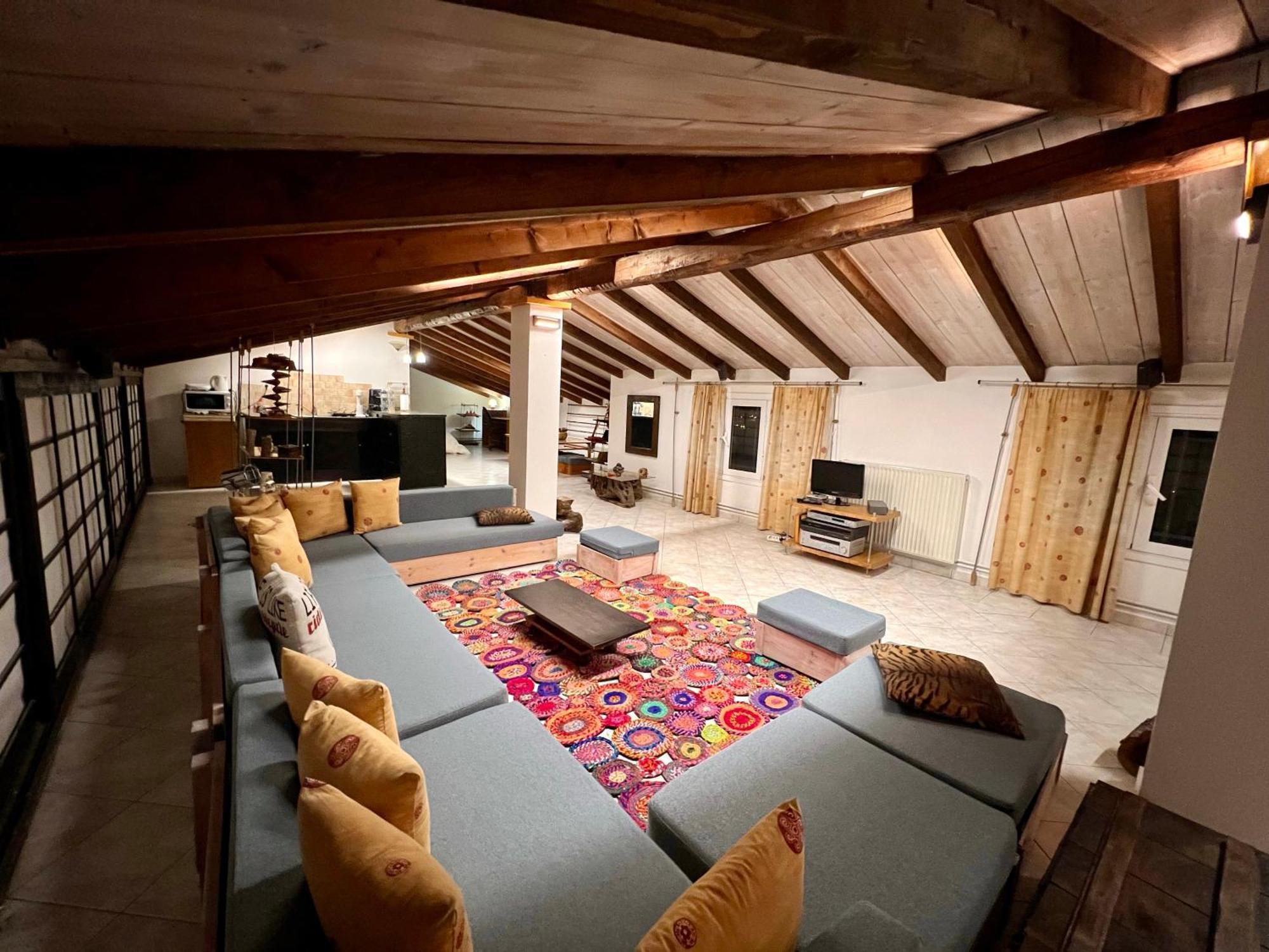 Appartement Σοφιτα Ξυλο Μεταλο Γυαλι à Alykes Potamou Extérieur photo