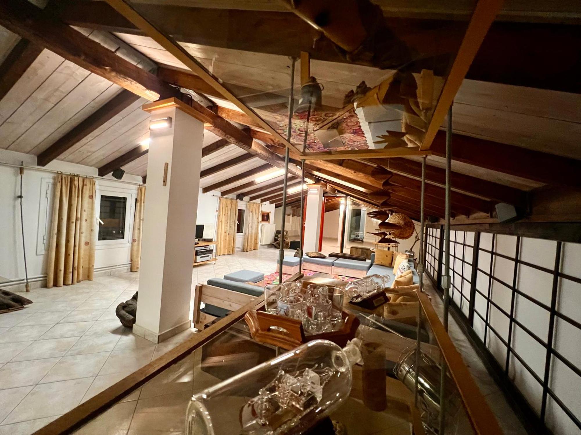 Appartement Σοφιτα Ξυλο Μεταλο Γυαλι à Alykes Potamou Extérieur photo