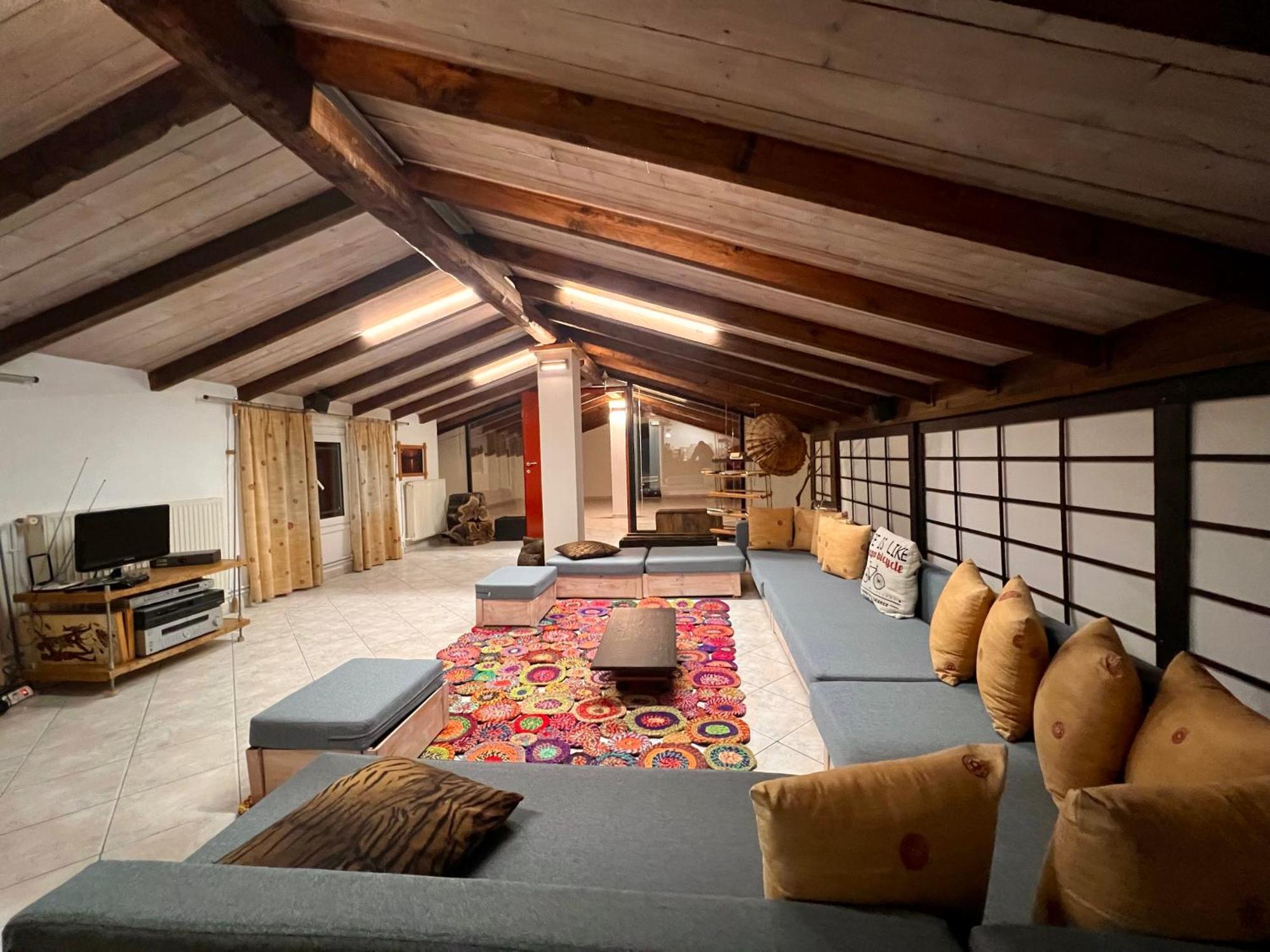 Appartement Σοφιτα Ξυλο Μεταλο Γυαλι à Alykes Potamou Extérieur photo